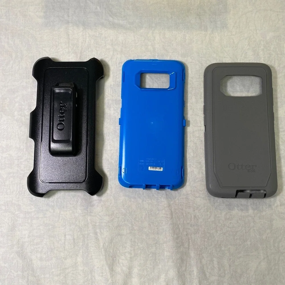 OtterBox Defender Samsung‎ Galaxy's S8 Case Rugged Blue Gray Gift Idea